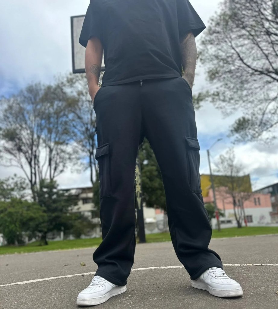 Pantalon Sudadera Cargo Hombre - Tienda Kalvo - Envío Gratis Colombia